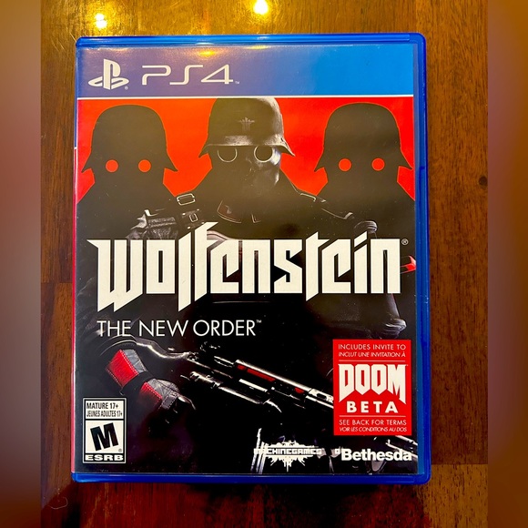 PS4 Wolfenstein video game - Picture 1 of 1